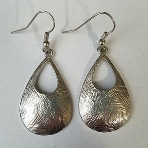 Silver earrings